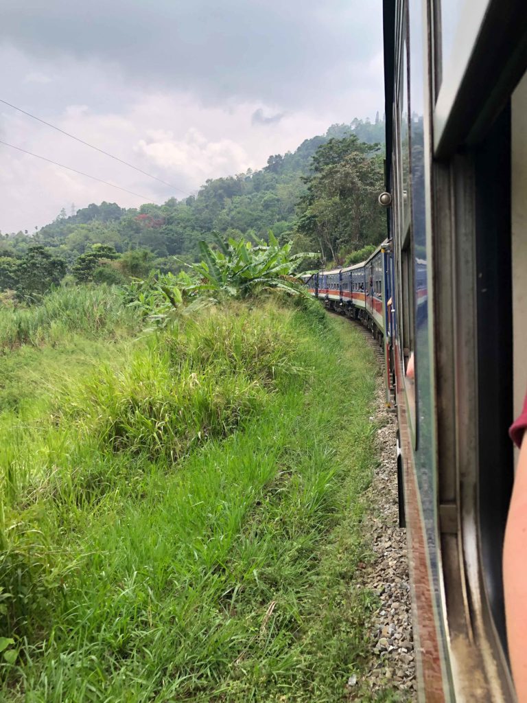 In the train from Kandy to Ella (Sri Lanka, Picture 2)