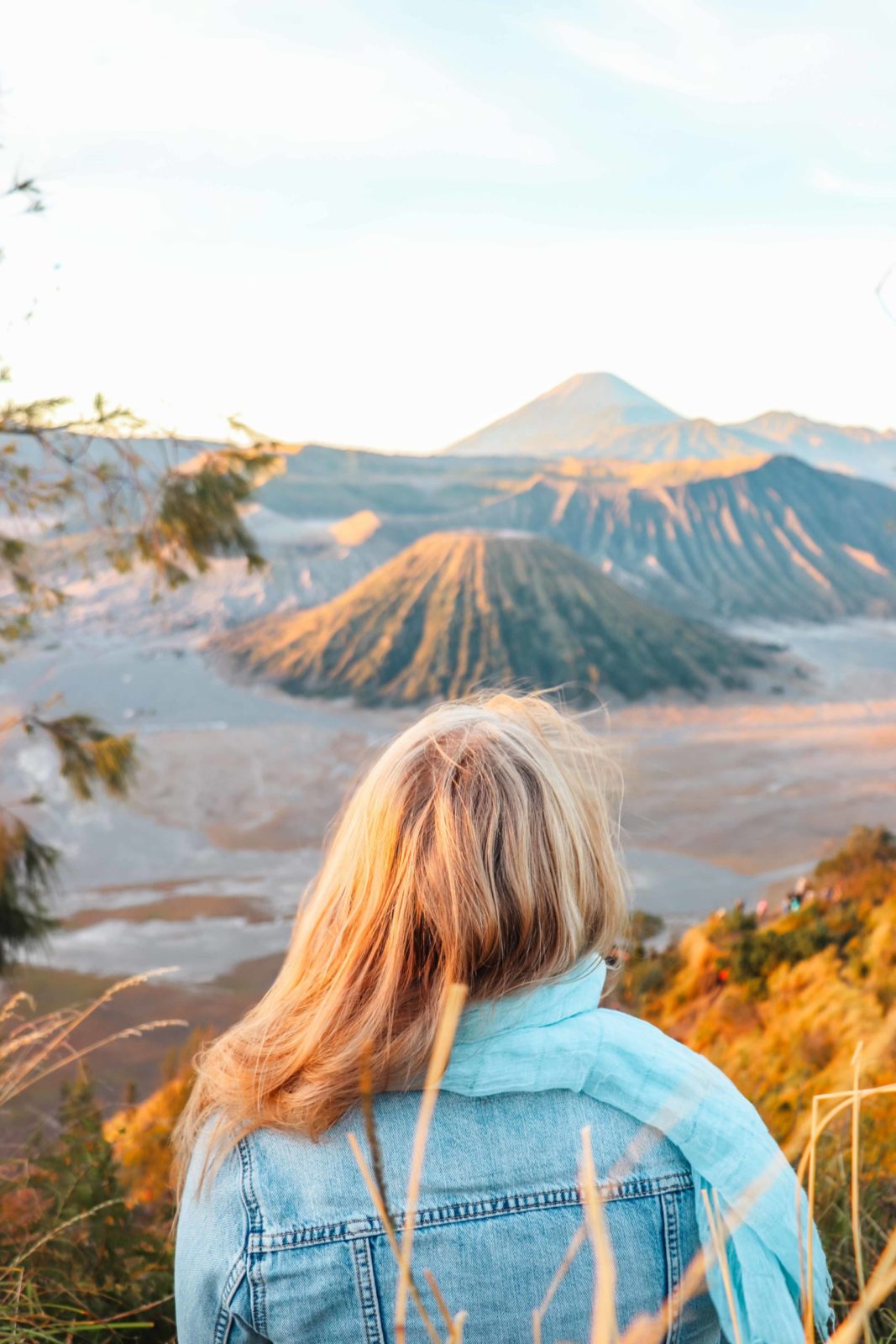 View of Mount Bromo at sunrise