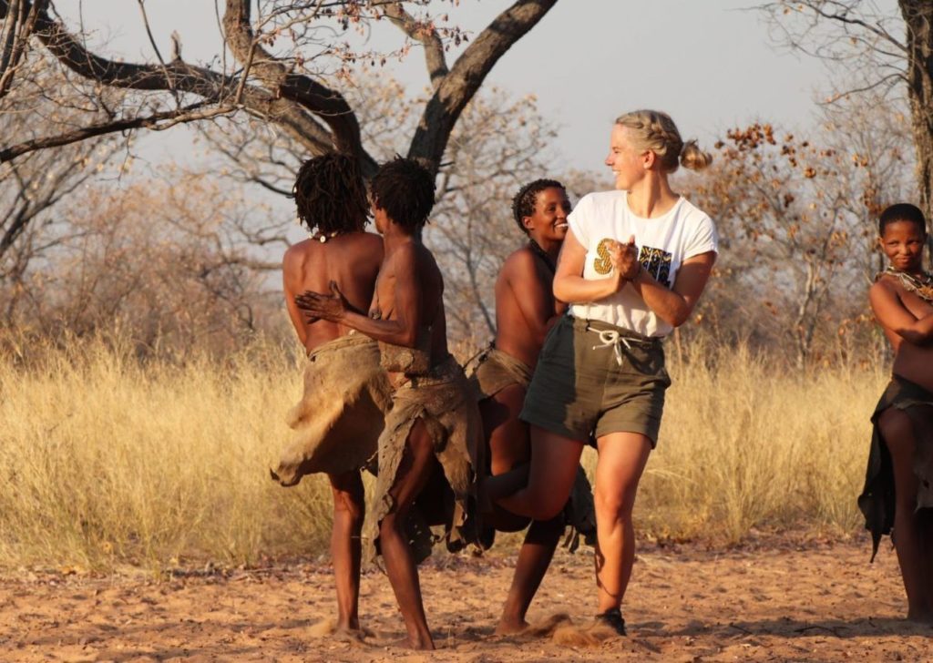 Travel Stories - Out In The Wild (Namibian Nomad Tribe Dancing) - On a World Trip