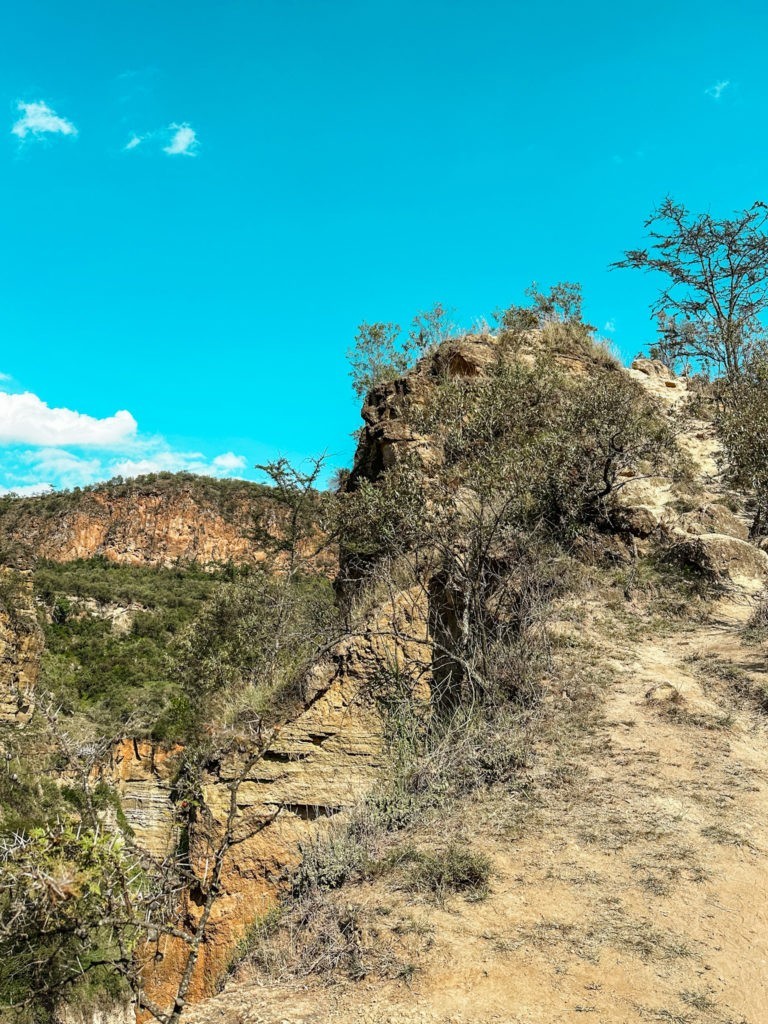 Hell's Gate National Park Gorge - The Lion King Rock