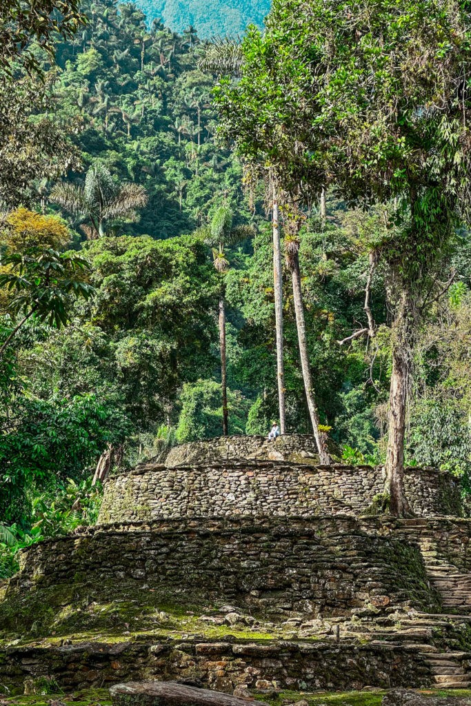 Ciudad Perdida or the Lost City in Colombia