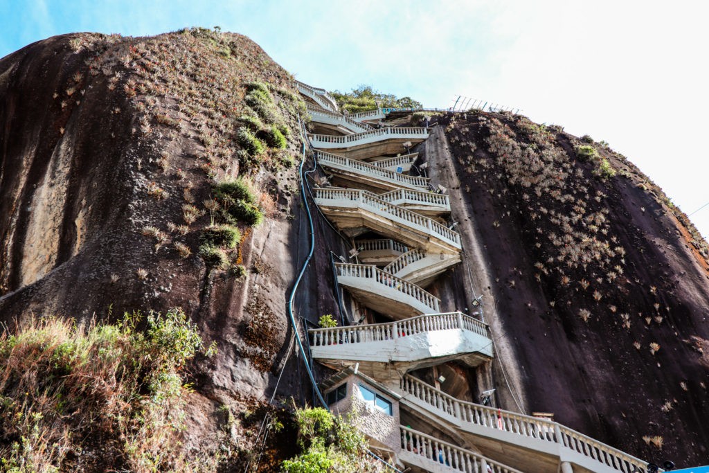 Best Things To Do in Guatape - Stairs of El Penol Rock in Guatape, Colombia