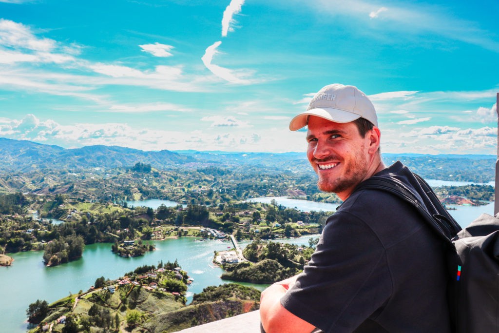 Best Things To Do in Guatape - View from El Penol Rock in Guatape, Colombia