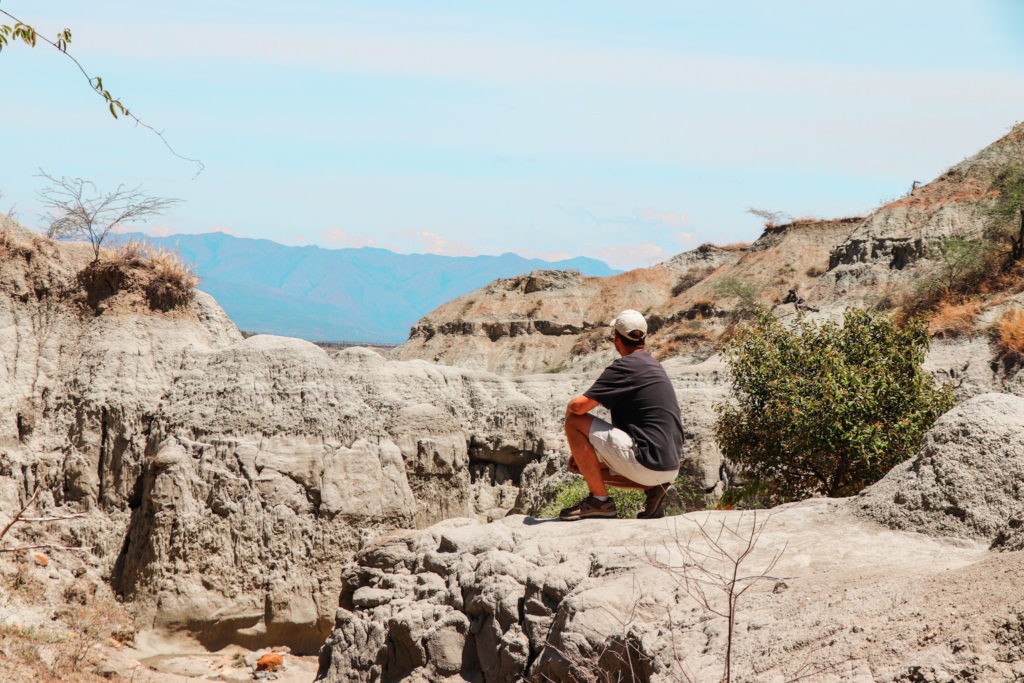 Visit the Tatacoa Desert - A Complete Guide: View over the Grey Desert in Tatacoa