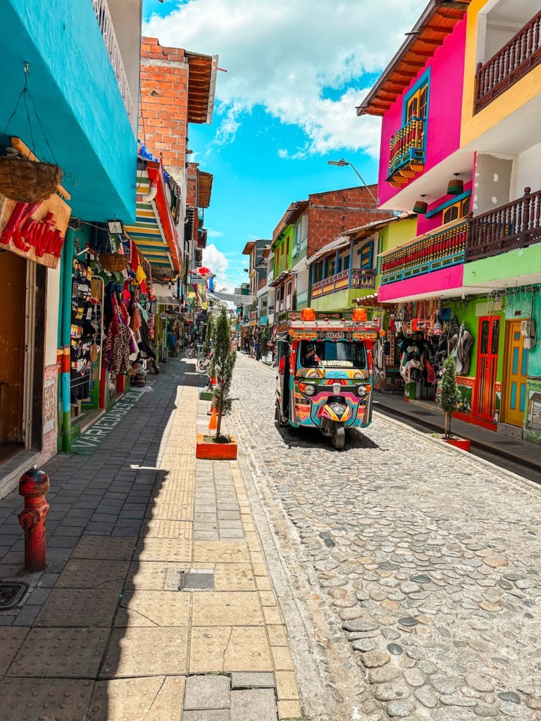 Best Things To Do in Guatape - Colourful Tuk Tuk in Guatape, Colombia