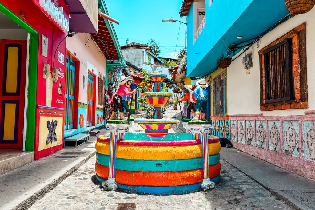 Best Things To Do in Guatape - Calle del Recuerdo Spring in Guatape, Colombia