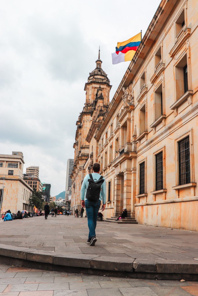 Best things to do in Bogota, Colombia: Visit La Plaza de Bolivar