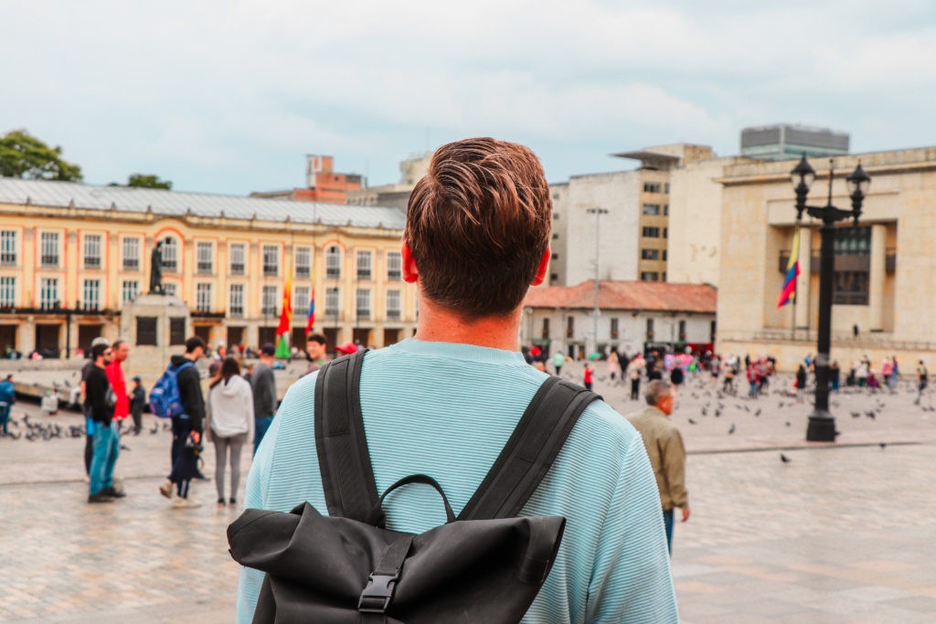 Best things to do in Bogota, Colombia: Visit La Plaza de Bolivar