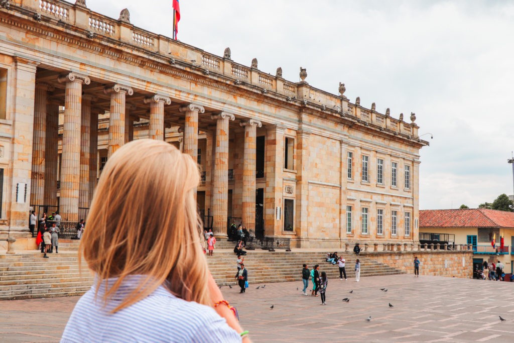 Best things to do in Bogota, Colombia: Visit La Plaza de Bolivar