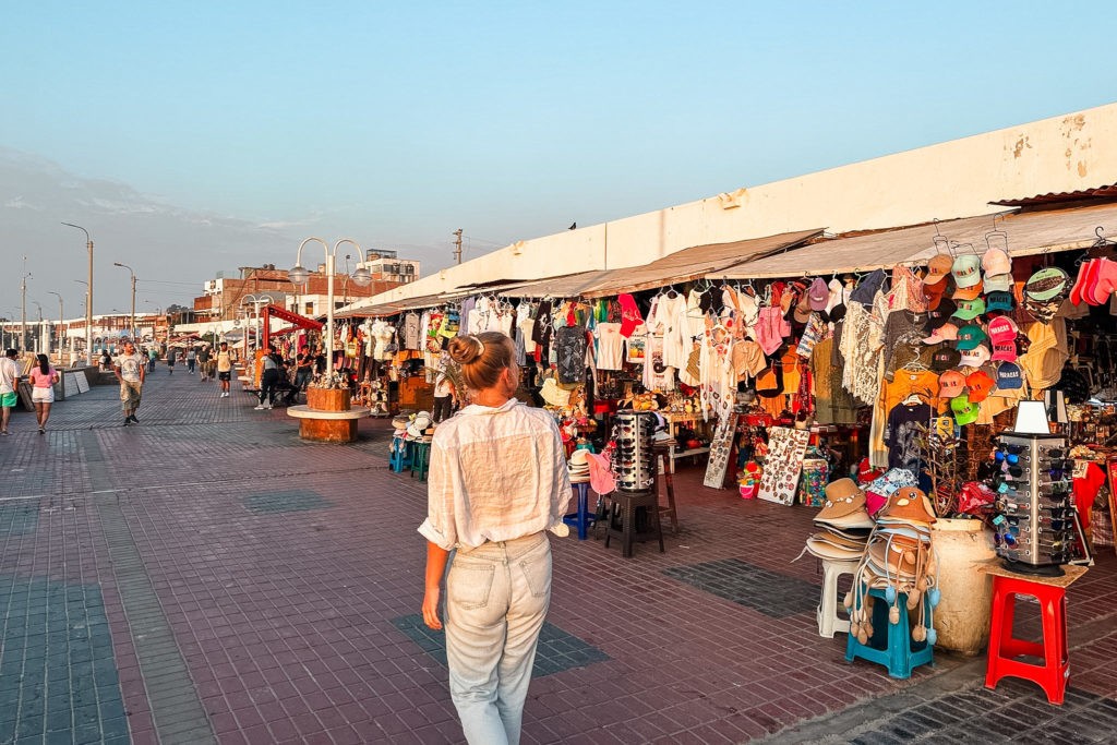 Best things to do in Paracas - walk along the beachfront promenade