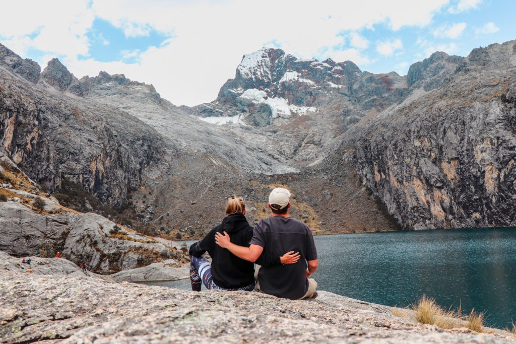 Best hikes in Huaraz: View at Lake Churup