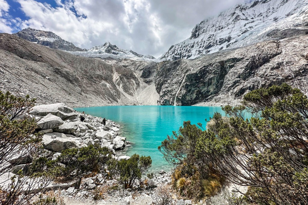 Best hikes in Huaraz: View at Lake 69