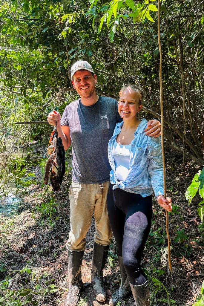 Amazon Rainforest in Peru - Piranha Fishing in the Jungle