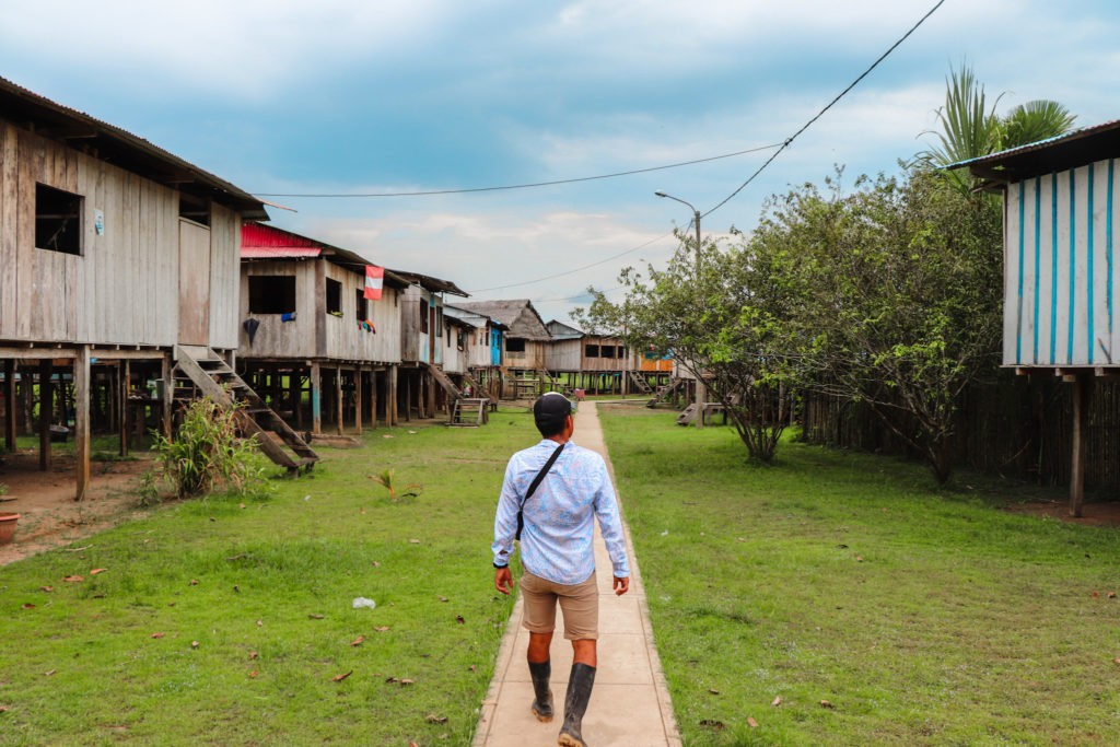 Amazon Rainforest in Peru - Visit a local village