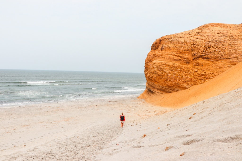 Paracas National Reserve Guide - Walking on Supay Beach