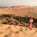 Huacachina Travel Guide: Sunset views over the Huacachina Oasis