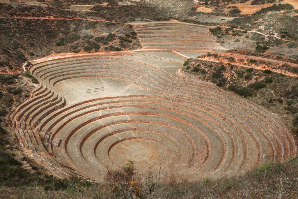 Best things to do in Cusco, Peru: Visit the spectacular Moray terraces in Sacred Valley