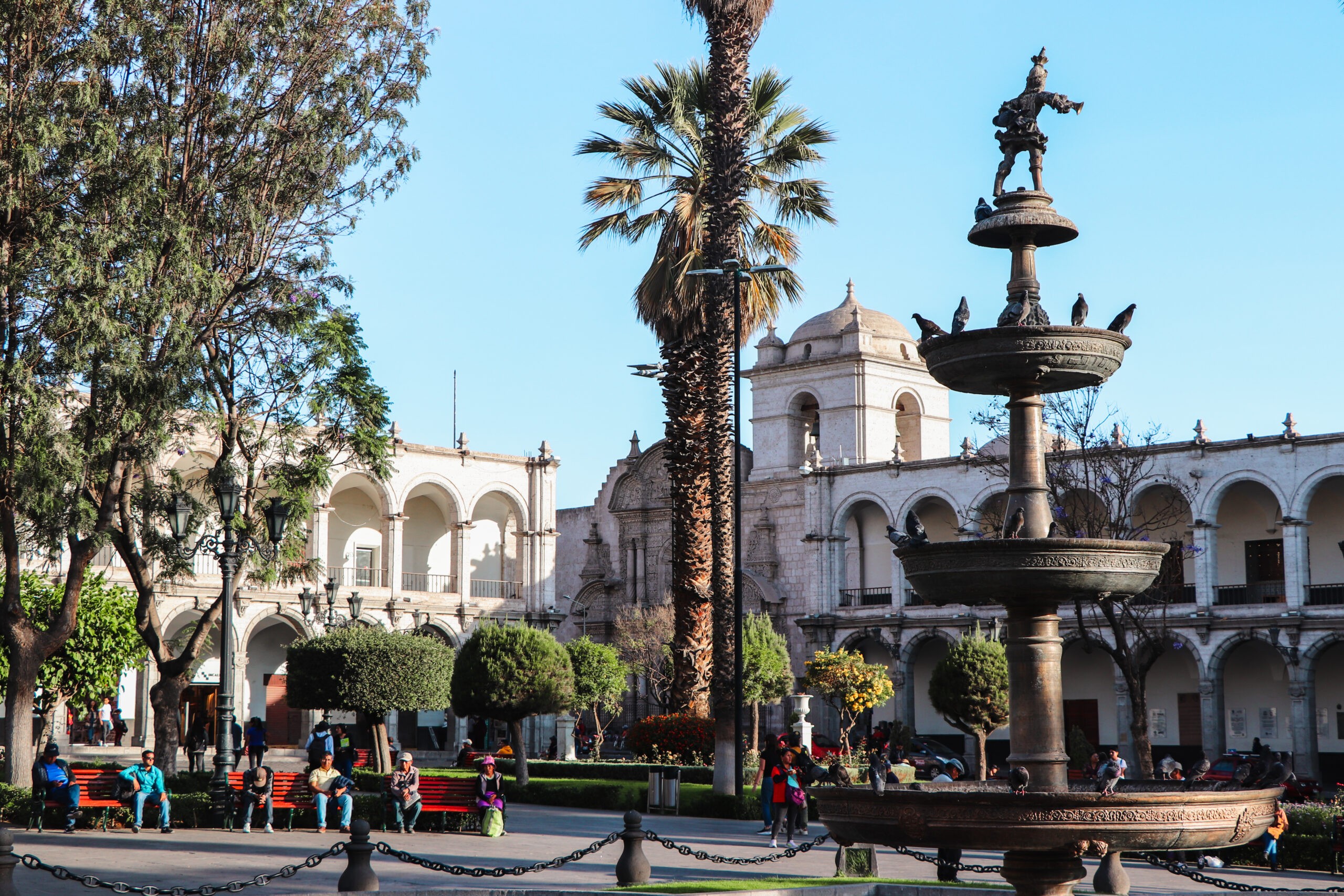 Best things to do in Arequipa: Plaza de Armas