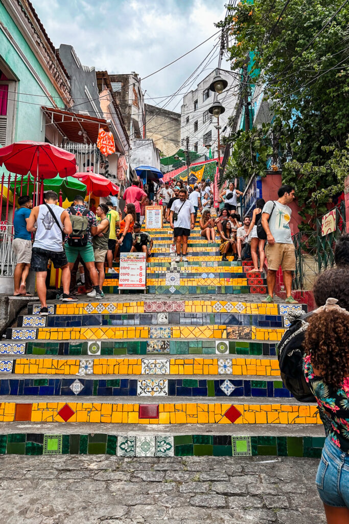 Rio de Janeiro Travel Guide: Visit the famos Selaron stairs