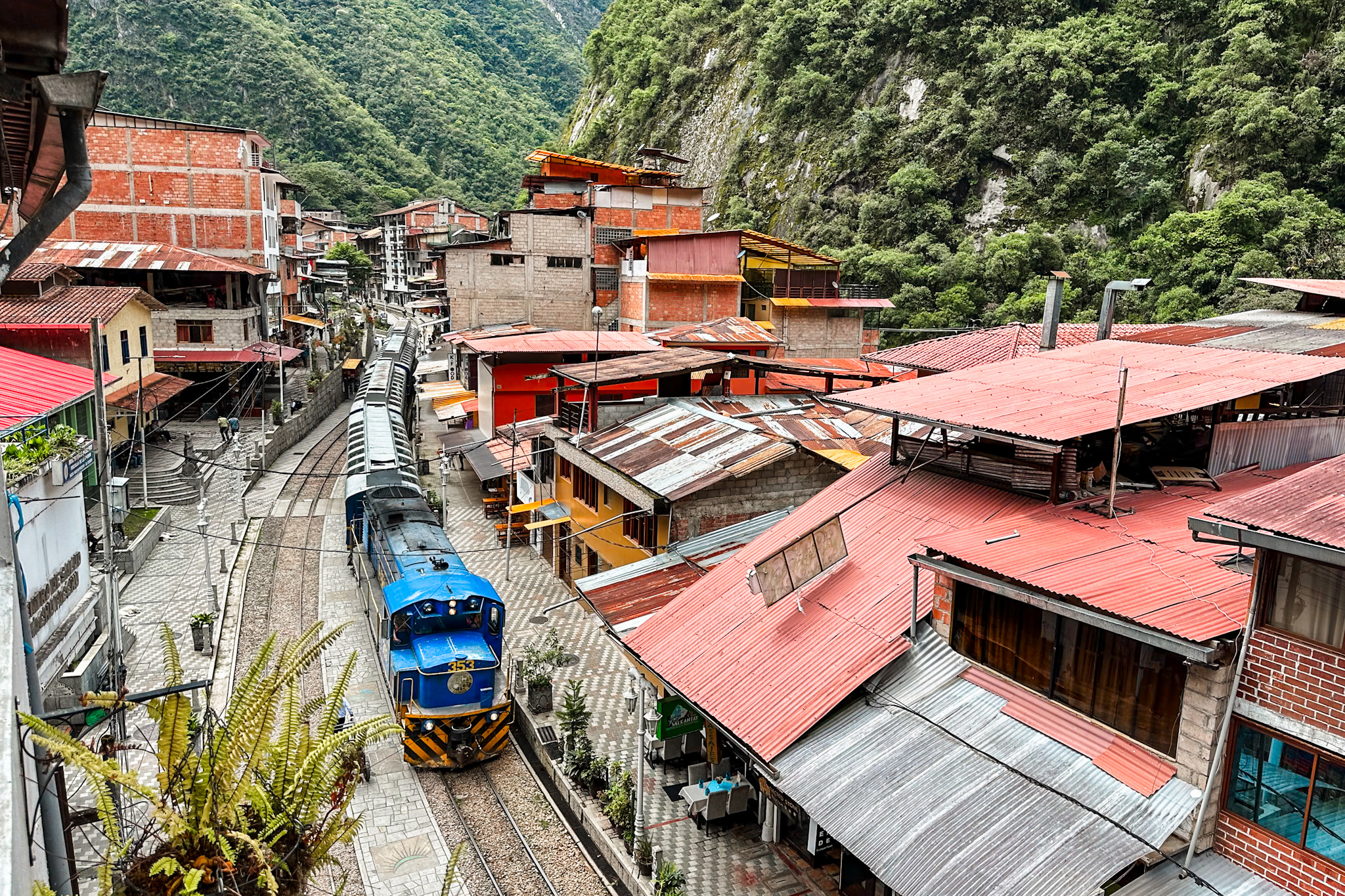 Interesting Facts about Machu Picchu in Peru: Train to Aguas Calientes also known as Machu Picchu Pueblo