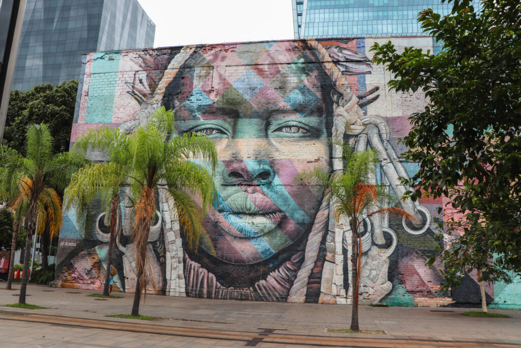 Things to do in Rio: Admire the largest mural “Etnias”