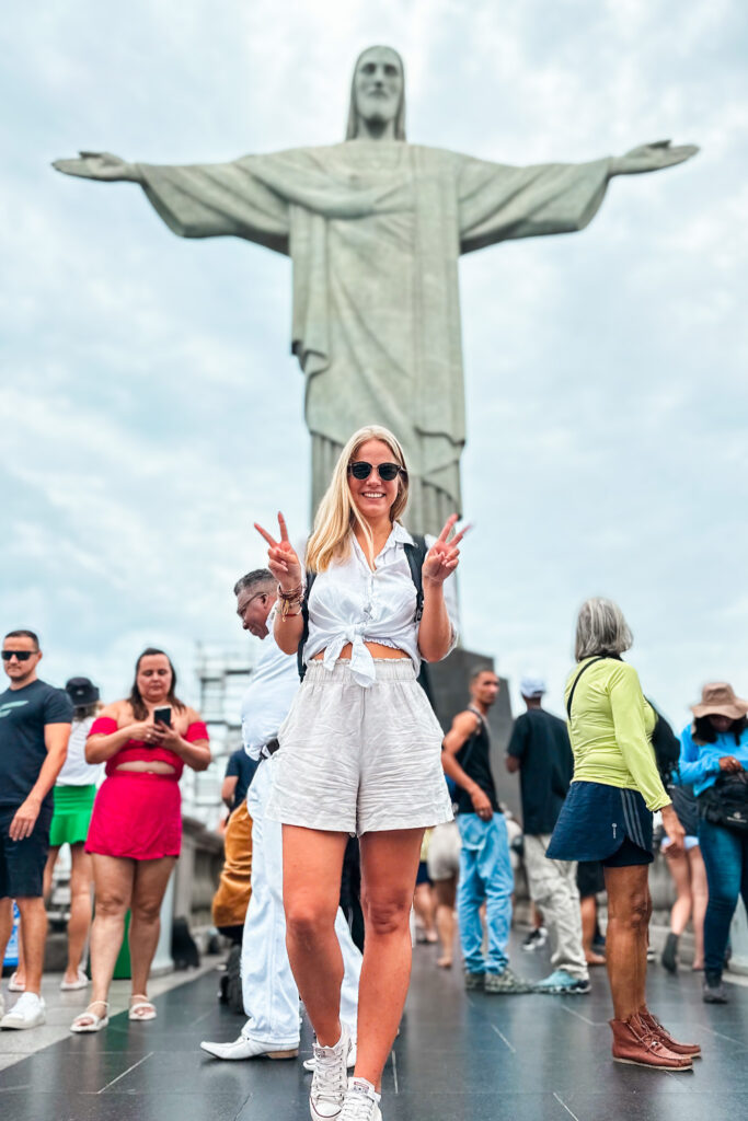Rio de Janeiro Travel Gudie: Go to the Christ the Redeemer Statue, one of the Seven New World Wonders