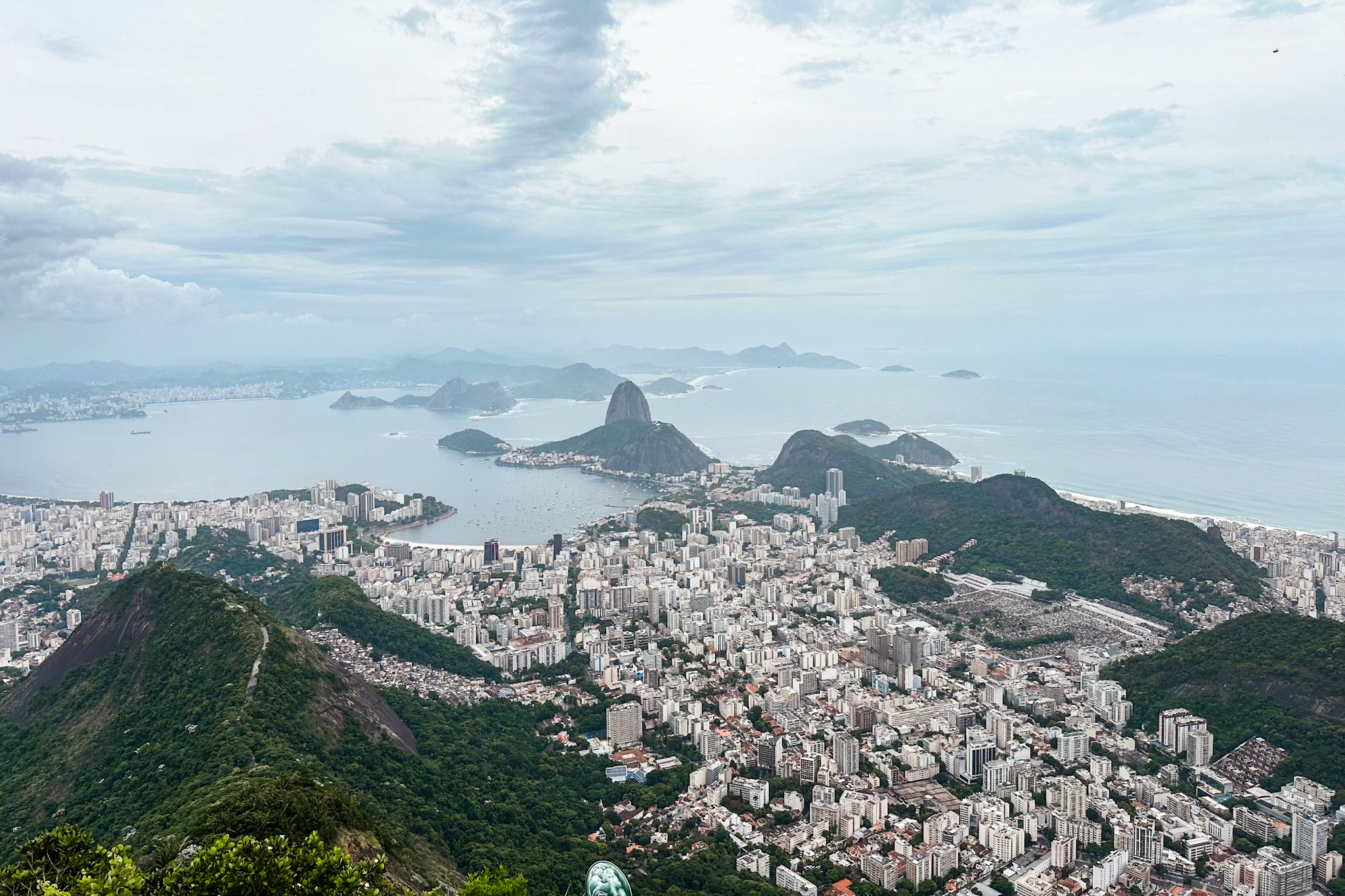 Rio de Janeiro Travel Guide: Views over Rio from the Christ the Redeemer viewpoint